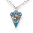 Jacksonville Jaguars Chain Necklace & Pewter Pendant - NFL Football Fan Shop Sports Team Merchandise