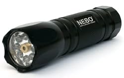 NEBO CSI LED Tactical Black Flashlight/Laser