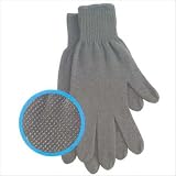 Magla Products 3821-01 Small Brown Jersey Work Gloves with Power Dots