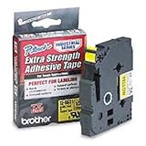 412RveYJ qL. SL160  Tz Extra Strength Adhesive Tapes Laminated, Black On Yellow, 1/2w Reviews