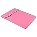 Insten Laptop Sleeve Compatible With Apple MacBook Pro 13-inch/ Macbook Pro with Retina Display 13 inch, Pink