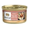 Max Cat Lamb and Turkey Cutlets Entr�e Chunks in Sauce Cat Food Cans, 3-Ounce