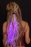 Glowbys LED Fiber Optic Light-Up Hair Barrette - Rainbow