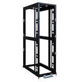 Tripp Lite SR42UBEXPND 42U 3000lb Capacity Open Frame Rack Enclosure Server Cabinet (Black)