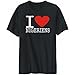 T-Shirt Mens Black 