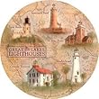 Great Lakes Lighthouses - Sandstone Thirstystone Coasters