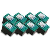 HP 75 CB337WN Compatible Remanufactured Combo Pack - 8 Color Ink Cartridges