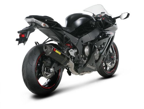 Akrapovic Evolution Exhaust with Hexagonal Muffler - Full System/Carbon Fiber