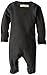 L'ovedbaby Unisex-Baby Organic Cotton Footed Overall, Gray, 3/6 Months