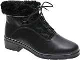 Spring Step Women's Alice - Black Mid Heel Shoes