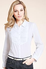 Autograph Pure Cotton Self Striped Shirt