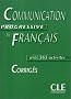 Communication progressive du fran�ais, Niveau interm�diaire : Corrig�s