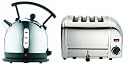 DUALIT 2 LITRE STAINLESS STEEL DOME KETTLE (72750) & 4 SLICE VARIO STAINLESS STEEL TOASTER (40352) COMBINATION SET
