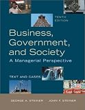 Business, Government and Society: A Managerial Perspective