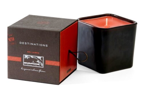 Paddywax Destinations 12-Ounce Poured Glass Candle, Sri Lanka by Paddywax