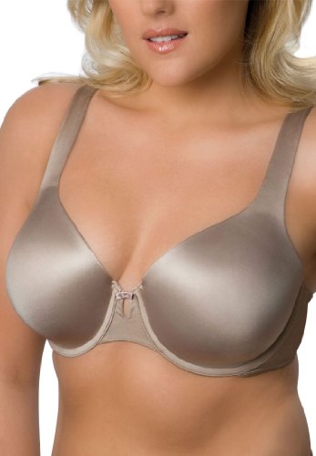 Vanity Fair Plus Size Elegant Full Coverage Underwire Contour Bra Damask Neutral,42 C