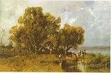 Fishermen S Hut At Lake Balaton -- Print