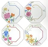 Lynn Chase Designs Flores Dinner Plates Set of 4