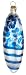 Ornaments To Remember Surfboard (Hibiscus) Hand-Blown Glass Ornament