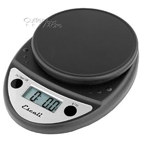 Escali Primo Digital Multifunctional Scale Black