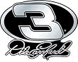 Dale Earnhardt Silver Auto Emblem - NASCAR Sports Merchandise