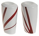 Mikasa Pure Red fine china salt & pepper set