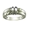 Mens 14K White Gold .075 ct.t.w. Diamond Ring