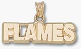 Calgary Flames 'Flames' Pendant - 14KT Gold Jewelry