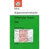 DAV Alpenvereinskarte 35/3 Zillertaler Alpen Ost 1 : 25 000 Wegmarkierung: Topographische Karte. Wegmarkierungen und Skitouren
