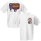 Florida State Seminoles (FSU) White Gator Neighbor T-shirt