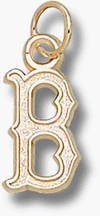 Boston Red Sox 1/2 B Charm - 14KT Gold Jewelry