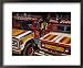 Traditional Colombian Chivas Buses with Painted Wooden Bodies, Pereira, Risaralda, Co...