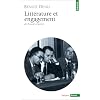 Litt�rature et engagement