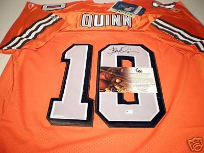 Brady Quinn Autographed Cleveland Browns Authentic Reebok NFL Players Jersey
