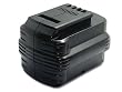 Ni-Cd 24 V 2000mAh DE0240, DE0243, DW0240, DW0242 Replacement for DEWALT DW004, DW005, DW006K, DW007, DW008, DW017 Series Power Tools Battery