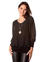 Le dressing de zoe Blusa Calvi (Negro)