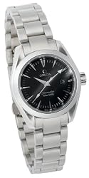 Omega Women's 2577.50.00 Seamaster Aqua Terra Quartz Watch