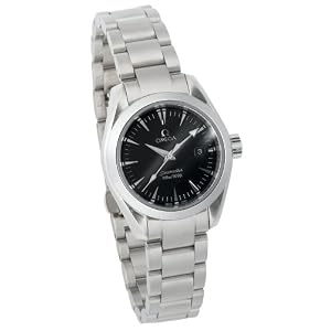 Omega Women's Seamaster Aqua Terra Quartz Watch #2577.50.00