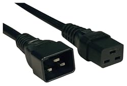 Tripp Lite P036-006 C19 to C20 Power Cable 16A 250V 3x12ga Conductors - 6ft