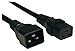 Tripp Lite P036-006 C19 to C20 Power Cable 16A 250V 3x12ga Conductors - 6ft