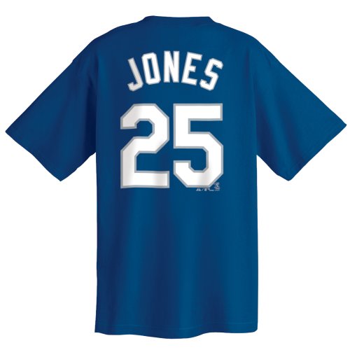 Andruw Jones Los Angeles Dodgers Name and Number Tee