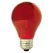 GE Lighting 49727 25-Watt A19 Party Light, Red