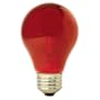 GE 49727-6 25-Watt A19 Party Light, Red, 6-Pack