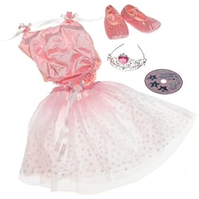 Sababa Angelina Ballerina Learn To Dance With Me Dress-Up w DVD by Sababa Toys