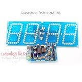 Stop Watch Digital Clock Display Panel LED Light Electronic Module MX025