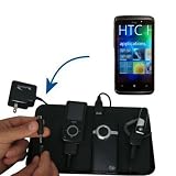 Gomadic Universal Charging Station for the HTC Spark and many other mobile devices - 2nd Generation Design - uses Gomadic TipExchange Technology - 4 tips included
