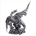 Pewter Finish Dragon - Style 33759
