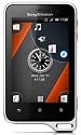 Sony Ericsson Xperia active Smartphone (7,6 cm (3 Zoll) Touchscreen Display, 5 Megapixel Kamera, GMS, UMTS, GPRS, microSD, WiFi, Android 2.3 OS) schwarz/orange