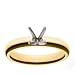 Price Comparison : 14k Yellow Gold 3.5mm Comfort Fit Engagement Ring Setting