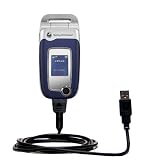 Klassisches USB Kabel f�r Sony Ericsson Z525a mit Hot Sync und aufladen Einsatzm�glichkeiten - von Gomadic mit TipExchange Technology